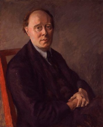 Clive  Bell  ca 1924  by Roger Fry  National Portrait Gallery DC 4967